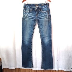 Silver Jean Co Berkley Surplus Slim Boot Jeans Size 27/33